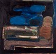 Ingvar Engdahl 
(1928-1992), 
listed Swedish 
artist. Oil on 
canvas.
Abstract 
composition.
Dated ...