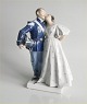 Royal 
Copenhagen 1180 
RC Soldier & 
Princess Chr. 
T. 1909  7.5" 
Factory first  
In mint and 
nice ...