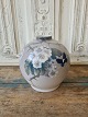 B&G vase 
decorated with 
flowering 
branches and 
blue butterfly 
No. 144/4, 
Factory first 
...