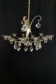 Georg Jensen 
Sterling Silver 
Chandelier by 
Henning Koppel 
with Glass No 
1272 from ...