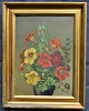 Westphal, Anna 
(1868 - 1950) 
Denmark: 
Flowers in a 
vase. Oil on 
canvas/plate. 
Signed. 26.5 x 
...