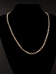 8 carat gold anchor necklace