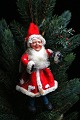 Fint , gammelt julepynt til juletræet i form af julepige fra 40 / 50érne med 
lille juletræ i hånden...