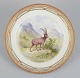 Royal 
Copenhagen 
Fauna Danica 
dinner plate 
with a motif of 
an ibex in a 
landscape. ...