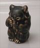 Royal 
Copenhagen 
Stoneware. RC 
21435 Brown 
bear cub 
sitting 8.5 cm 
(1 049 235) 
Knud Kyhn In 
nice ...