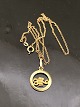 8 carat gold 
pendant 
"Scorpion" and 
chain 43 cm. 
subject no. 
557528