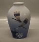261-5239 Vase 
with 
dragonflies 
17.5 cm 
 Bing and 
Grondahl Marked 
with the three 
Royal Towers 
...