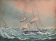 Jacob Petersen 
(1774-1855), 
well listed 
Danish Maritime 
painter and a 
student of C. 
W. ...