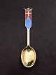 Anton Michelsen 
Memorial spoon 
In Gilded 
Sterling Silver 
from 1969. 
Dannebrogs 750 
Friday, 15 ...