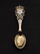 Anton Michelsen 
gold-plated 
sterling silver 
commemorative 
spoon from 
1912. King 
Christian X's 
...