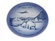 Royal 
Copenhagen 
Airplane plate, 
SAS Poplar 
Route 1954-1979 
Copenhagen - 
Greenland - Los 
...