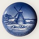 Bing & Grøndahl, Christmas anniversary plate, 1895 - 1955 "Møllebakken" 24cm in diameter, 1st ...