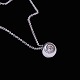 Georg Jensen. 
18k White Gold 
Pendant with 
0.07ct. diamond 
- Cave.
Ball with a 
Brilliant cut 
...