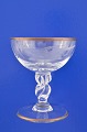 Stemware from 
Lyngby, Seagull 
with gold.
Seagull 
Port-sherry, 
height 8 cm. 
diameter 6.7 
cm. ...