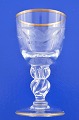 Stemware from 
Lyngby, Seagull 
with gold.
Seagull 
port-sherry 
glass, height 
9.5 cm. 
diameter 5.2 
...