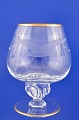 Stemware from 
Lyngby, Seagull 
with gold.
Seagull brandy 
glass height 
8.8 cm. 
Diameter 4.5 
cm. ...