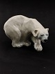 Royal 
Copenhagen 
walking polar 
bear #1137 1st 
sort item no. 
560252