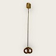 Georg Jensen, Golden Christmas, Christmas candle holder, 1992, Kringle *Perfect condition but ...