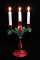Old Swedish 
wooden 
Christmas 
candlestick 
with fine 
painting and 
with space for 
3 ordinary ...