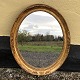 Small older mirror in a gold-painted frame, slightly patinated. Dimensions: 45x37 cm