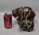 Royal Copenhagen Art Pottery 20140 RC Bear KK The big one of the two in the 
image