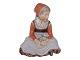 Royal 
Copenhagen 
Overglaze 
Figurine, girl 
from Fyen.
Decoration 
number 12420.
Factory ...