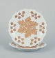 Meissen, 
Germany. A pair 
of antique 
porcelain 
plates 
decorated with 
flowers in gold 
leaf.
Late ...