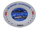 Weidinger 
porcelain, DSB 
Helsingør-
Helsingborg 
plate with 
ferry from 1982
&#8232;This 
product ...