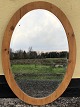 Oval mirror in a pine frame, Dimensions: 88x62 cm