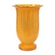 Grosse Steinzeug Vase mit Uranglasur von Kähler, Dänemark. Signiert Kähler. H: 
44cm