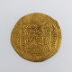 Abu al-Hasan Ali 1331-1351 dinar in gold. Diameter 31 mm. Weight 4.5 grams