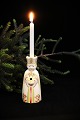 Aluminia Christmas prince in earthenware with room for 1 small Christmas 
candle...