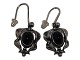 Georg Jensen 
sterling 
silver, ear 
rings with 
black agat 
stones. From 
the Heritage 
2015 ...
