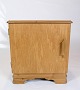 Antique pine nightstand with door and brass hinges from around the 1930s.Dimensions in cm: ...