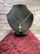 Sterling silver 
unique necklace 
together with 
unique cross in 
silver 925s, 
cross has a 
large ...