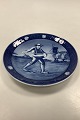 Royal Copenhagen Plate 200 years for the freedom of FarmersMeasures 18cm / 7.09 inch