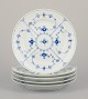 Royal 
Copenhagen Blue 
Fluted Plain. A 
set of five 
lunch plates in 
porcelain.
Model ...