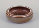 Carl Harry 
Stålhane 
(1920-1990) for 
Rörstrand. Low 
ceramic bowl 
with brown and 
green ...