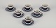 Anja 
Jaatinen-
Winquist for 
Arabia, 
Finland. A set 
of six "Kaira" 
coffee cups 
with saucers. 
...