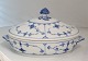 Royal 
Copenhagen Blue 
Fluted Plain 
283-1 Ragout 
bowl with lid, 
oval 18 x 24 cm 
  In nice and 
...