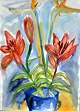 Degett, Karen 
(1954 - 2011) 
Denmark: Flower 
arrangement. 
Unsigned. 
Watercolor on 
paper. 76 x 68 
...