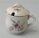 Royal 
Copenhagen 
Frijsenborg. 
1594-910 
Mustard pitcher 
3 1/10"
 Multifloral 
decoration on 
...