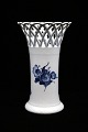 Royal 
Copenhagen Blue 
Flower braided 
vase with 
openwork 
pattern at the 
top. Height: 
25.5cm. ...