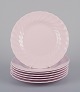 Tuscan, 
England. Seven 
plates in light 
pink porcelain 
with a wavy 
edge.
Fine English 
bone ...