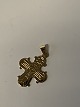 Dagmar Cross in 14 carat GoldStamped 585Height 25.9 mm approxNice and well ...