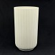 White Lyngby vase, 31 cm.