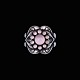 Georg Jensen. 
Sterling Silver 
Ring with Rose 
Quartz #10 - 
Moonlight 
Blossom.
Designed by 
Georg ...