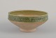 Nils Kähler for 
Kähler. Unique 
ceramic bowl. 
Unglazed and 
greenish glaze 
with a ...