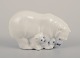 Royal 
Copenhagen, 
rare porcelain 
figurine of a 
polar bear 
mother with 
three cubs.
Model number 
...