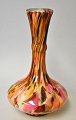 Art Nouveau 
vase, Germany, 
ca.1900. 
Multicolored 
glass with 
white overlay. 
Vaulted corpus 
on ...
